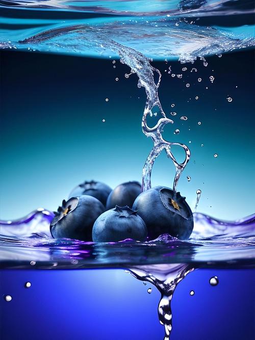 水源 蓝色图片